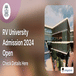 RV University Admission 2024 Open; Check Direct Link Here